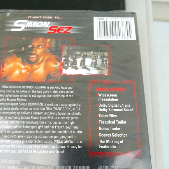 Simon Sex DVD 1999 Rodman Brand New Sealed TriStar - Picture 5 of 5